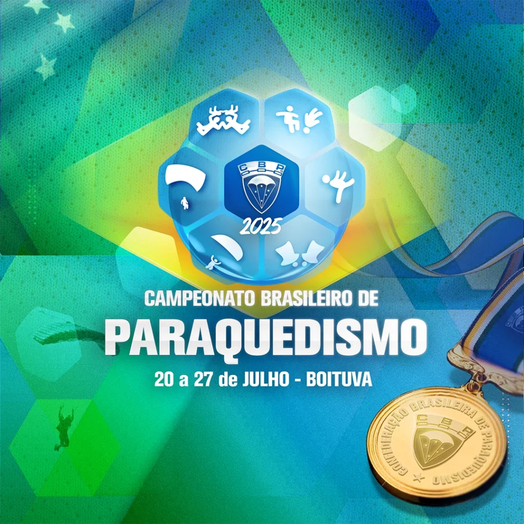 Campeonato Brasileiro de Paraquedismo de 20 a 27 de Julho em Boituva SP